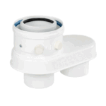 Adaptaeur Ubbink Alu/PP 80/80 MM  -  80/125 FF