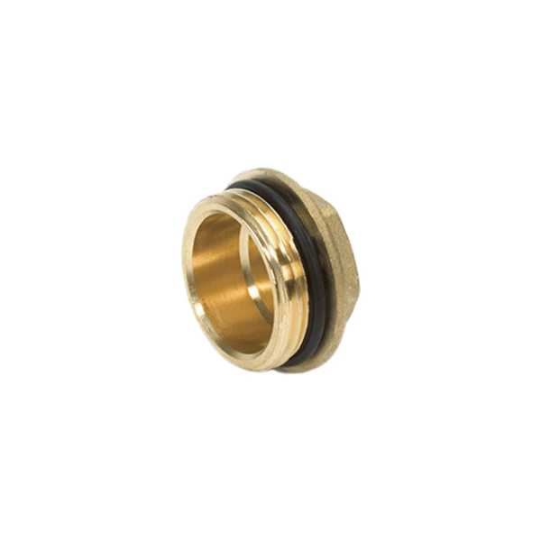 Bouchon o-ring laiton 4/4''M