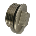 Bouchon o-ring nickel 4/4''M