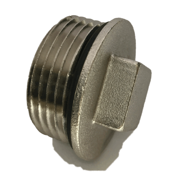 Bouchon o-ring nickel 4/4''M