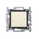 Bouton-poussoir simple NO/NF  Original crème Niko 100-03000