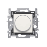 Bouton-poussoir vierge 1xNO avec LED ambre Original blanc Niko 101-64000
