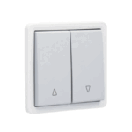 Bouton-poussoir volets Hydro gris Niko 700-35910