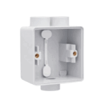 Boîtier simple 1+2 entrées M20 Hydro gris Niko 700-84112