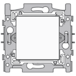 Cache-trou Original blanc Niko 101-76900