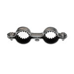 Collier de serrage isophonique double