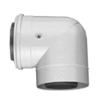 Junkers AZB607/1 coude 90° - 80/125mm  ( 7719002766 )