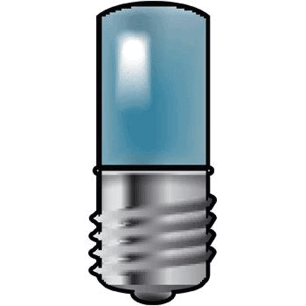 Lampe E10 avec LED bleue Niko 170-37002