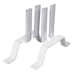 Paire de pièds standards pour radiateur Aeroflow