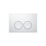Plaque de commande Geberit Delta21 blanc