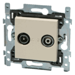 Prise TV-FM  Original blanc Niko 101-69500