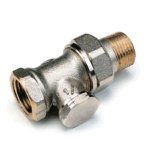Raccord de réglage Nickelé modèle droit - 1/2''