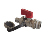 Robinet vidange nickel 1/2''x3/4''