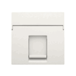Set de finition avec porte-étiquette prise informatique simple Original blanc Niko 101-65100