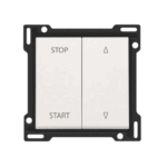 Set de finition interrupteur volets Original blanc Niko 101-65905