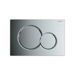 Sigma Geberit 01 chromé 2 touches