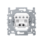 Socle bouton-poussoir NO/NF bornes à vis Niko 170-03000