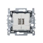 Socle chargeur double USB  fixation à griffes Niko 420-00510
