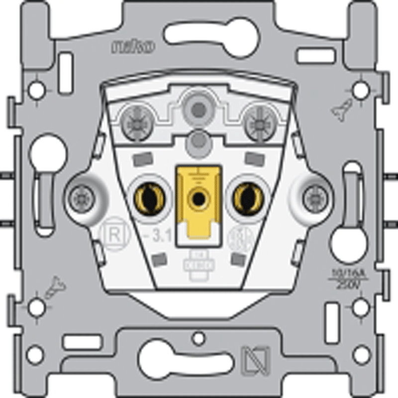Socle-prise-de-courant-2P-sans-terre-bornes-yy-vis-Niko-170-31100-1333019625.gif Socle prise de courant 2P sans terre bornes à vis Niko 170-31100 – Image 1