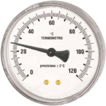 Thermomètre bi-métallique Axial Watts