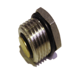 Vanne d'isolement nickel 1/2''Mx3/8''F