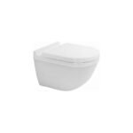 Wc suspendu Duravit compact starck 3 fixations cachees blanc